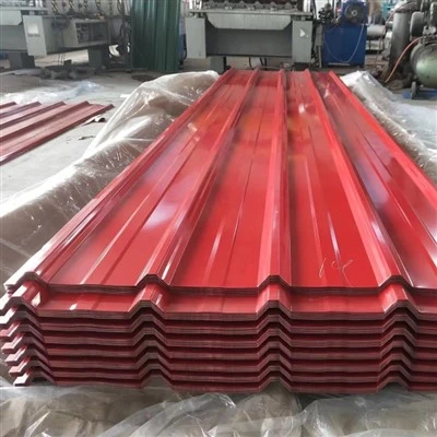 Fargebelagt aluminium takplate
